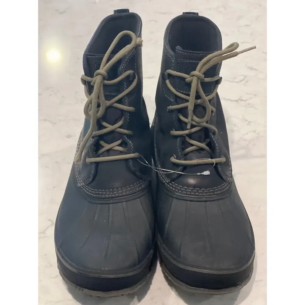 Ugg Men’s Zetik Gorpcore Lace Up Duck Waterproof Winter Snow Boots Size 14 Black
